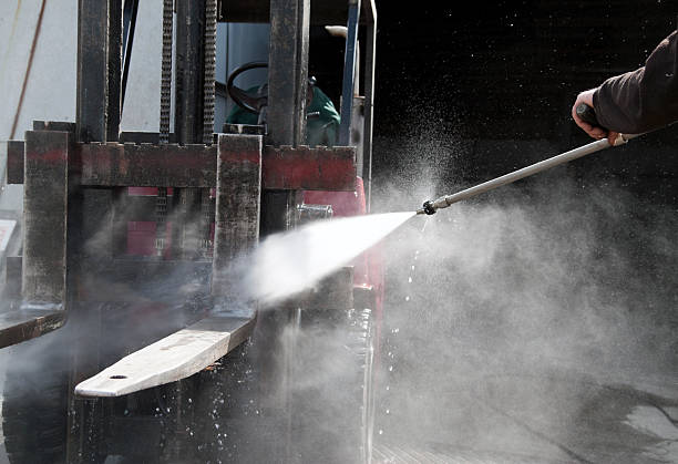 Post-Construction Pressure Washing in Las Campanas, NM